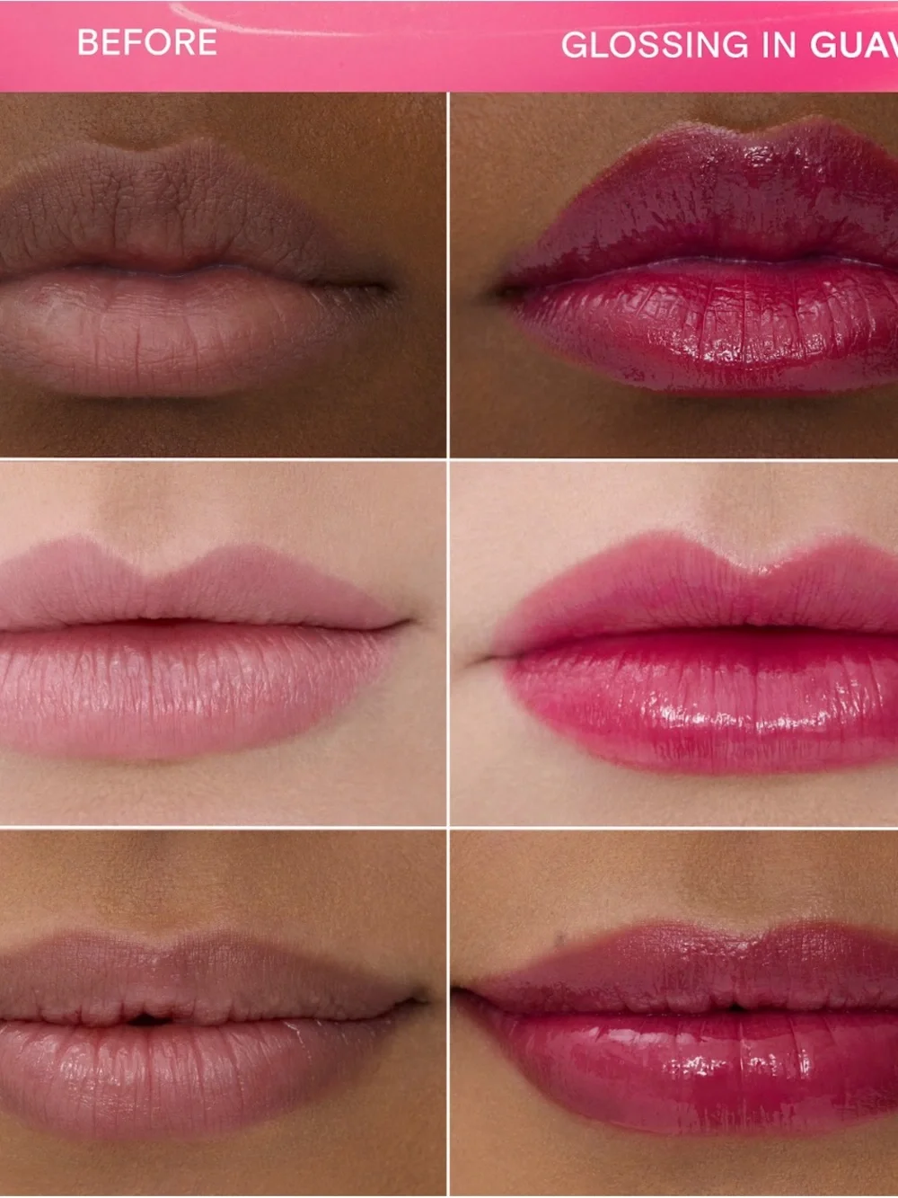 NEW Kulfi Lassi Lips Staining Lip Oil in Guava